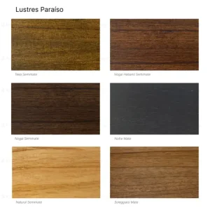 Lustres maderas muebles Michel SILVINA C