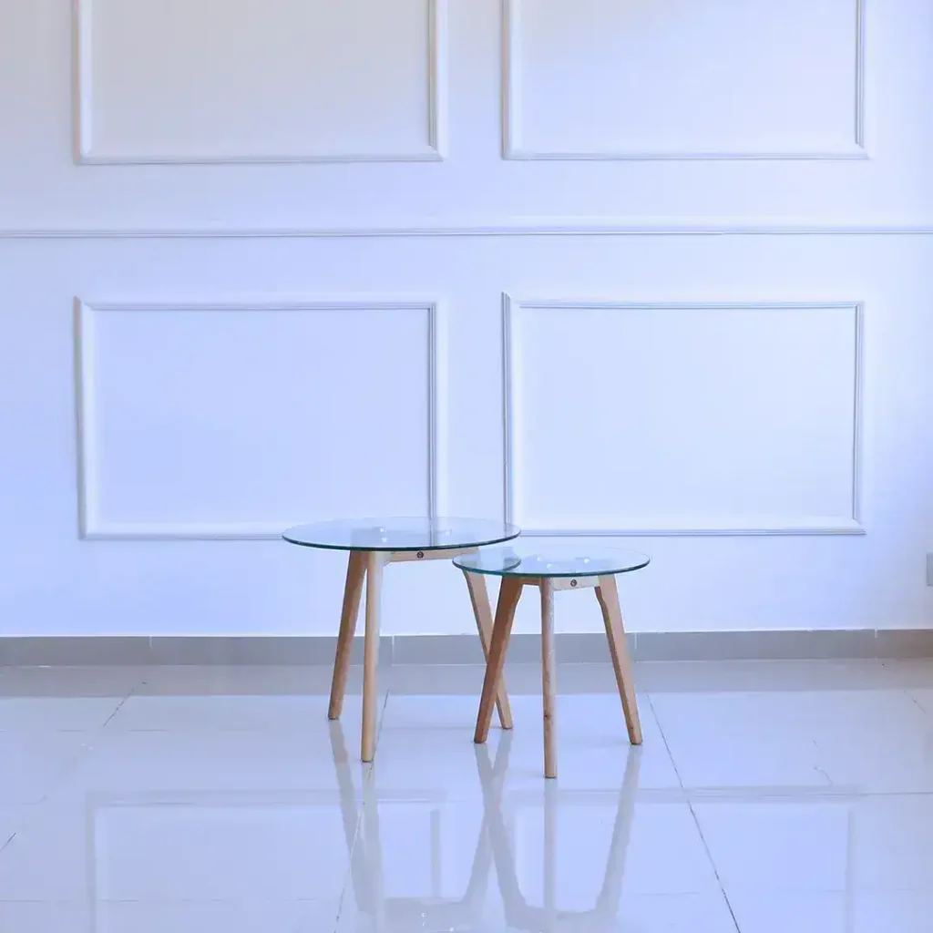 Mesa ratona nórdica duo Spider - SILVINA C MUEBLERIA DECORACION