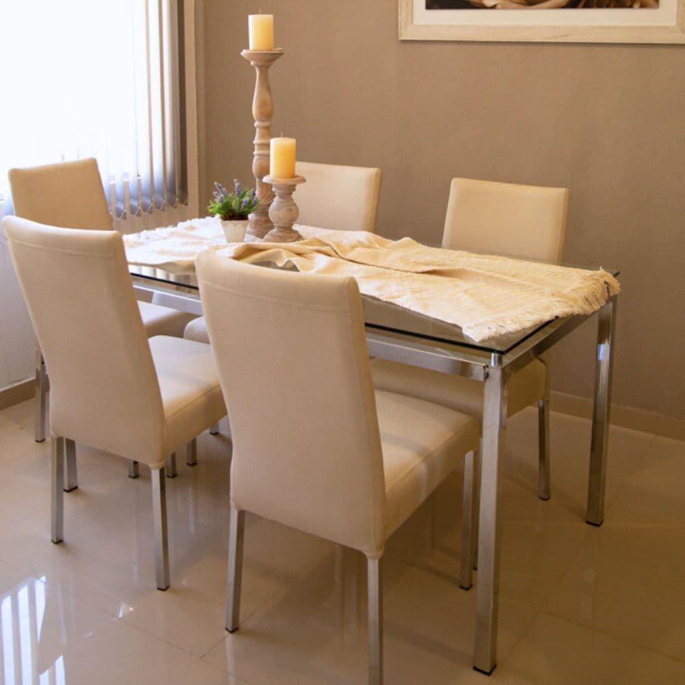 Silla Moderna cromada Mara - SILVINA C 1212