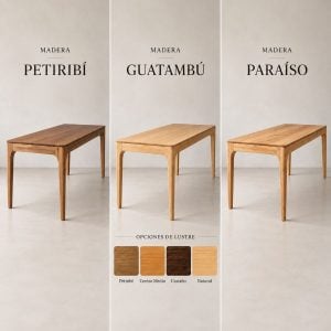 Mesa rectangular Guatambú Moscú - SILVINA C 5421