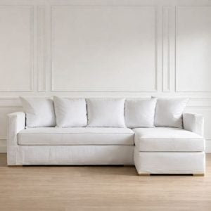 Sillón esquinero enfundado a medida Wilson - SILVINA C 112