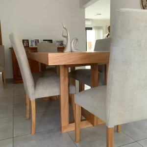 Mesa comedor rectangular paraíso Naval - SILVINA C MUEBLERIA DECORACION