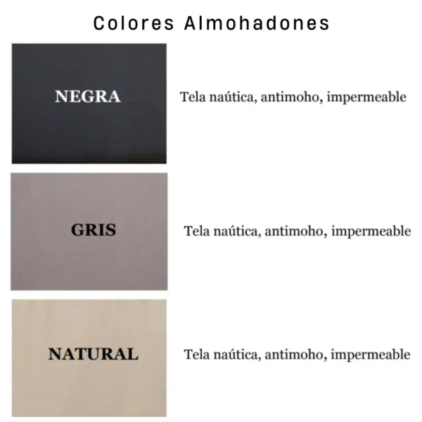 Colores almohadones exterior - SILVINA C