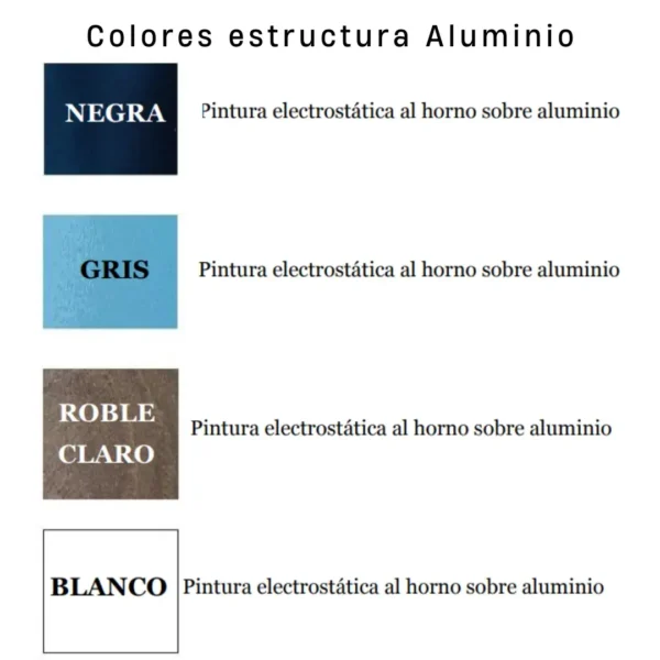 Colores aluminio exterior - SILVINA C