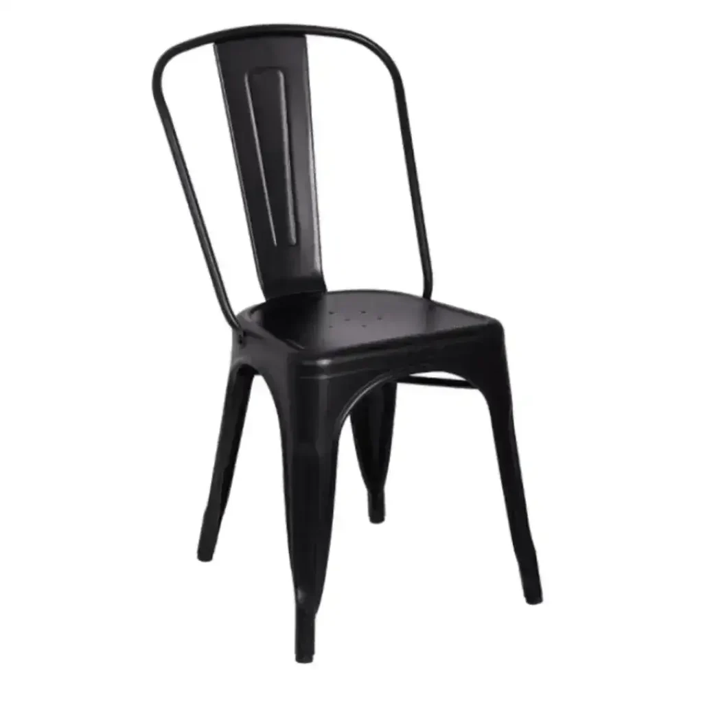 Silla metálica exterior reforzada Tolix - SILVINA C