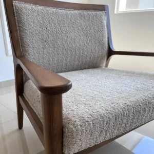 Sillón butacón Nórdico tapizado Essen - SILVINA C 2