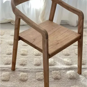 Silla madera Paraíso curvo Bali - SILVINA C 3