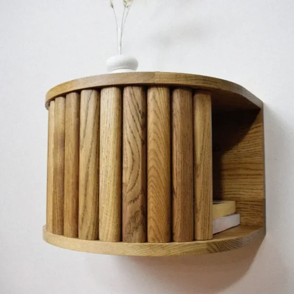 Mesa de luz flotante madera Petiribí - SILVINA C 3