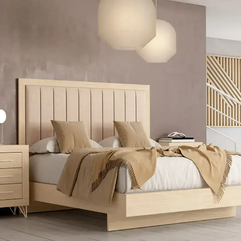 Respaldo cama sommier Madera Canelón Pía - SILVINA C 4