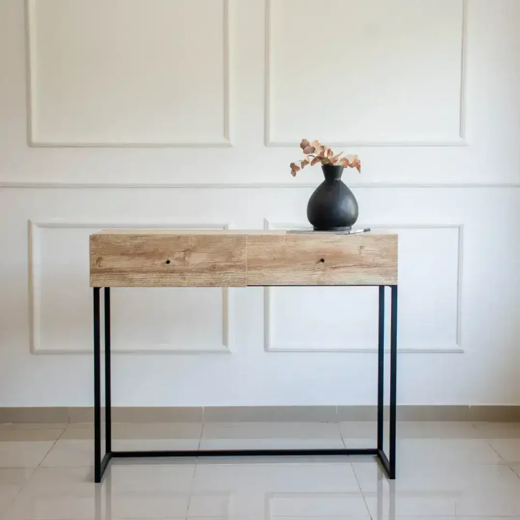 Recibidor mueble 2 cajones Moderno Greta - SILVINA C