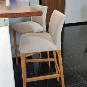 Banqueta alta respaldo tapizado Esen Luxury - SILVINA C 5231 (1)