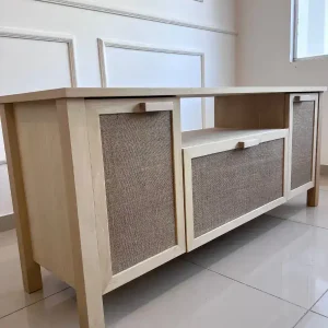 Rack tv Nórdico madera arpillera Michel - SILVINA C 3