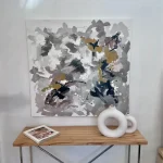 Cuadro Moderno abstracto - Obra Impronta 105x100cm