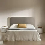 Respaldo Cama Moderno Curvo Pilar