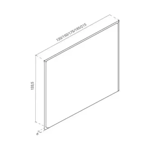 Respaldo Moderno Tapizado Liso Pestañas Alicia - SILVINA C 5