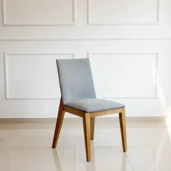 Silla comedor tapizada madera Nórdica Abba - SILVINA C 6