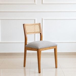 Silla comedor Nórdica esterilla Petiribí Calama - SILVINA C 424
