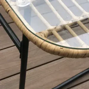 Juego exterior jardín muebles set Ratán Celta - SILVINA C 3