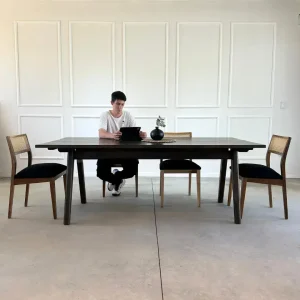 Mesa comedor madera maciza Rústica Julieta - SILVINA C