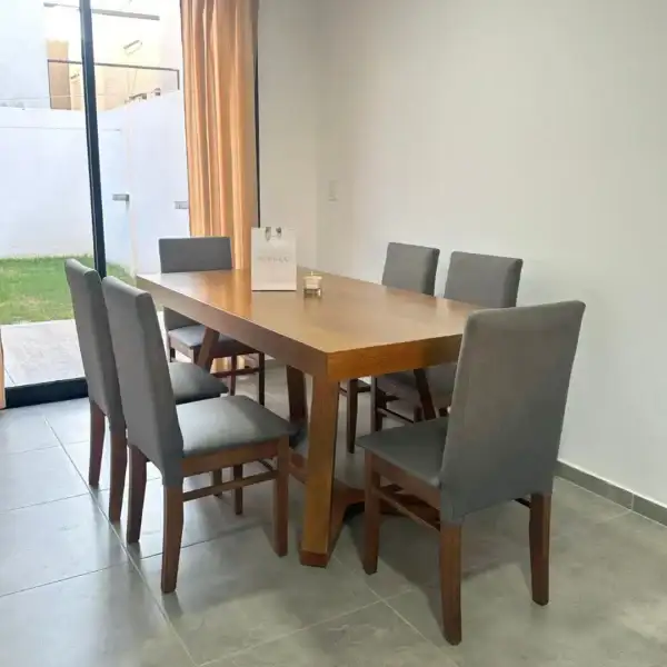 Mesa madera comedor Moderno diseño Barcelona - SILVINA C 71