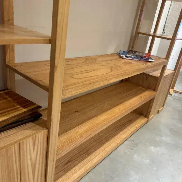 Rack televisor Nórdico madera Paraíso Astrid - SILVINA C 3
