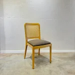 Silla comedor esterilla madera Lulú