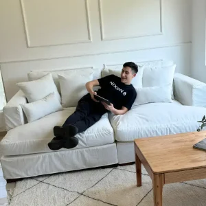 Sillón Moderno enfundado modular Nube - SILVINA C 2