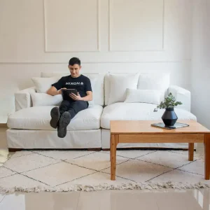 Sillón Moderno enfundado modular Nube - SILVINA C 3