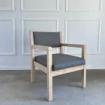 Sillón individual Nórdico madera Pino Mobel