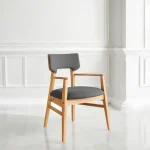 Sillón puntera cabecera comedor madera Tokio