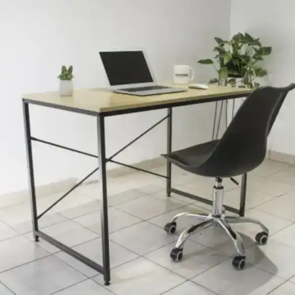 Escritorio Industrial oficina hierro madera Kubik - SILVINA C 1