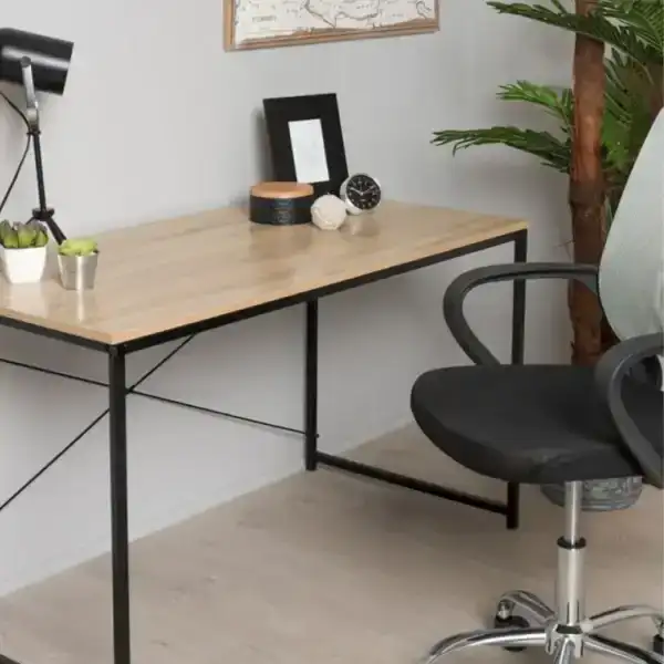 Escritorio Industrial oficina hierro madera Kubik - SILVINA C 4