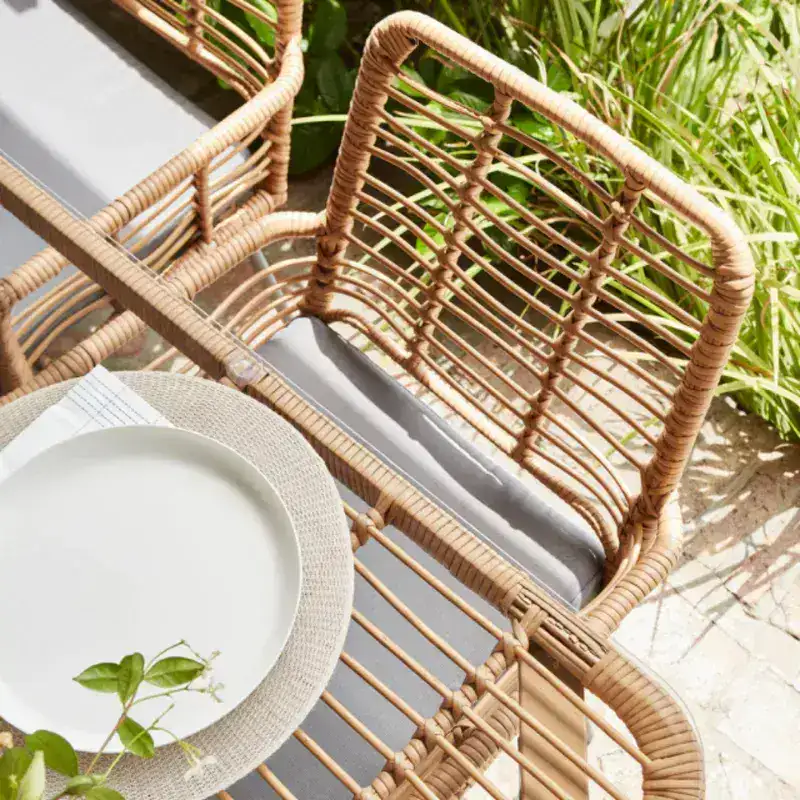 Juego Comedor Exterior Jardín Patio Set Lenza - SILVINA C