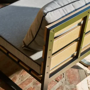 Juego Set Exterior Jardín madera Metal Colón - SILVINA C 9