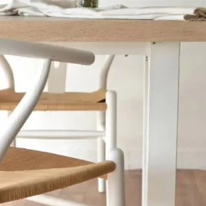 Mesa escritorio oficina Industrial Hierro blanca Block - SILVINA C 5