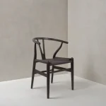 Silla Nórdica Comedor Kraft Full Black Wishbone