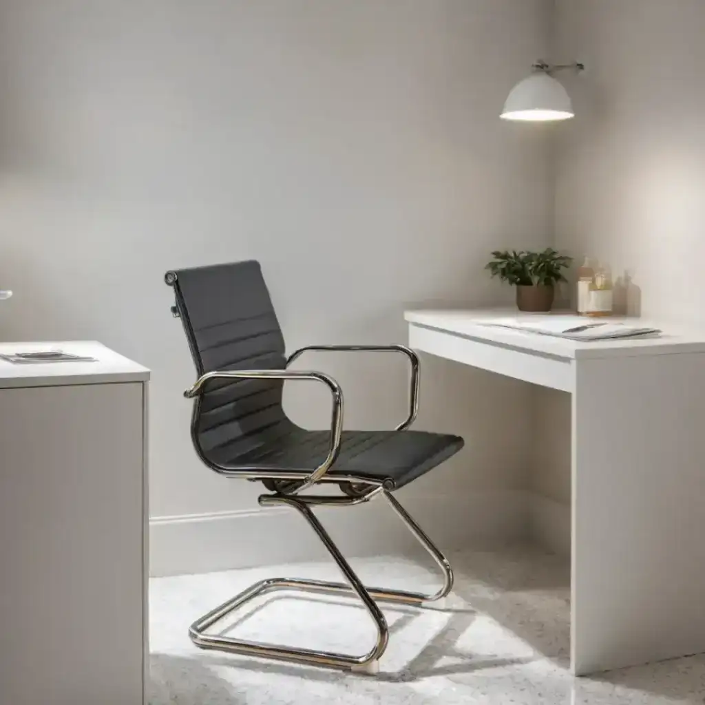 Silla escritorio compu oficina apoyabrazos Clain - SILVINA C