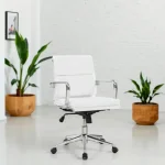 Silla oficina escritorio ergonómica White Up