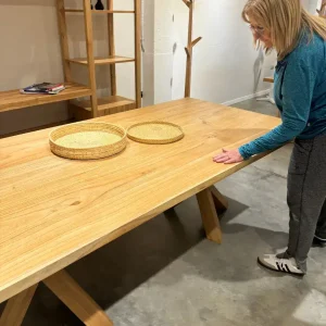 Mesa comedor madera Paraíso macizo Mardel - SILVINA C 4