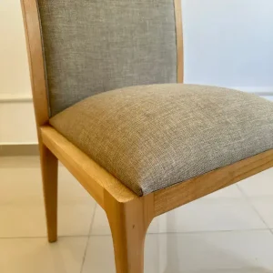 Silla comedor tapizada madera Moderna Tiana - SILVINA C 1