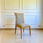 Silla comedor tapizada madera Moderna Tiana