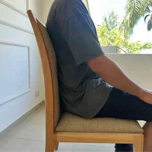 Silla comedor tapizada madera Moderna Tiana - SILVINA C 4