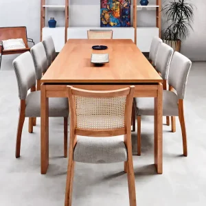 Mesa extensible comedor madera Lenga Aurora - SILVINA C 3