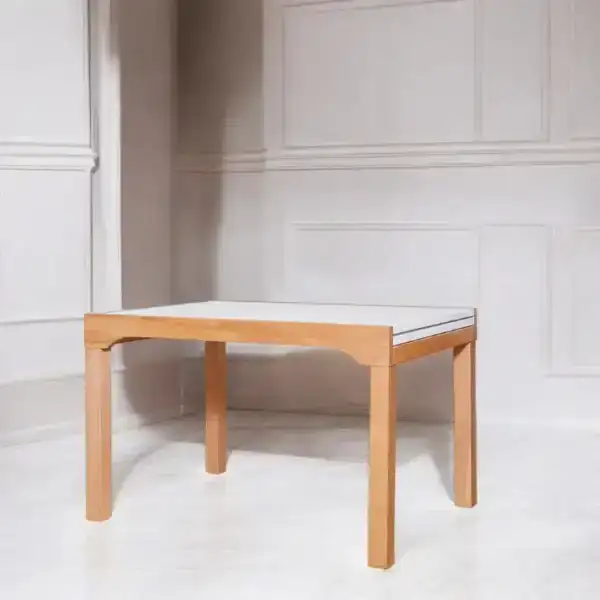 Mesa extensible comedor madera Nórdica 1,20 x 90 Petra - SILVINA C 1