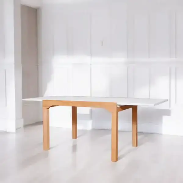 Mesa extensible comedor madera Nórdica 1,20 x 90 Petra - SILVINA C 3