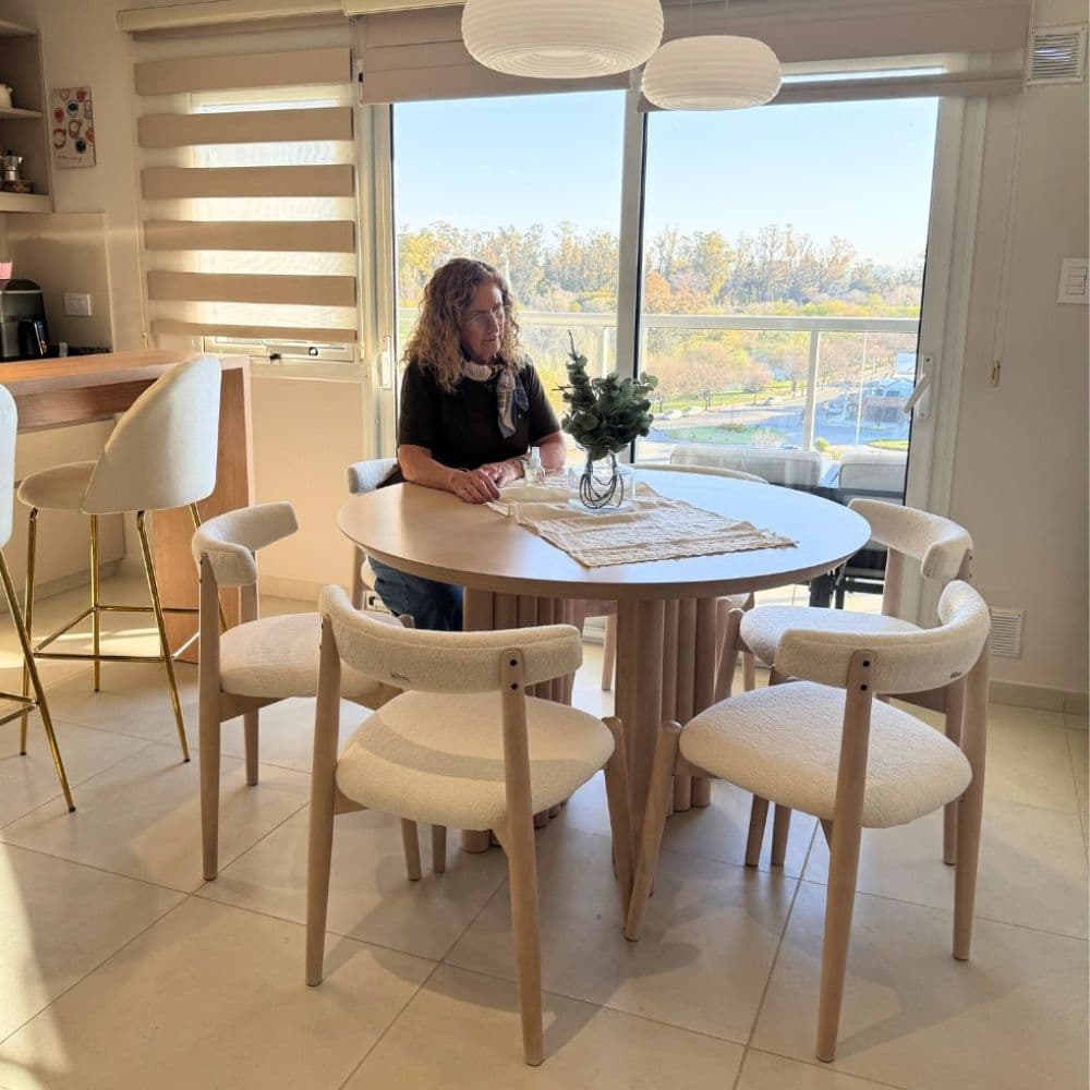 Silla comedor diseño madera Moderna Eliana - SILVINA C 549