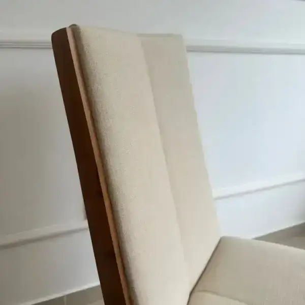 Silla comedor tapizada Moderna madera Elisa - SILVINA C 3