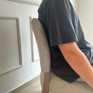 Silla tapizada comedor Moderna madera Celeste - SILVINA C 3