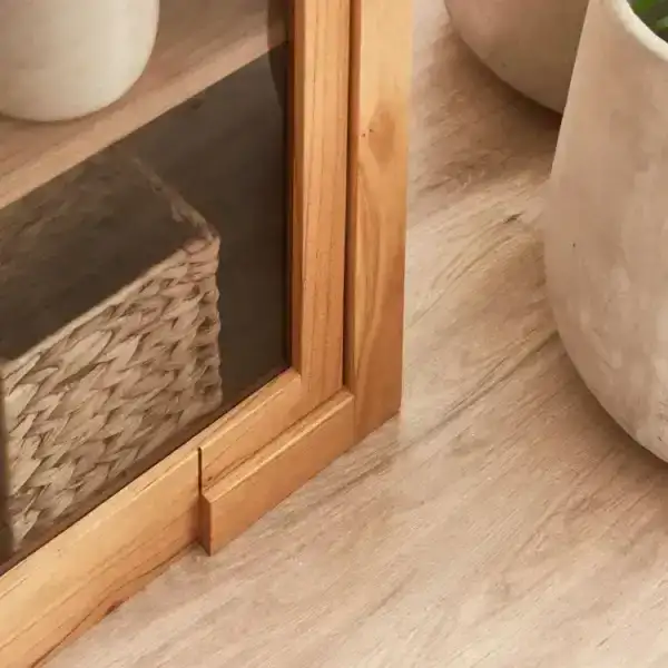 Estante vitrina madera Nórdica Paraíso Jade - Imagen 6