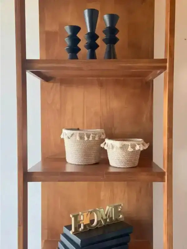 Estantería madera Nórdica madera Pino Moler - SILVINA C 1
